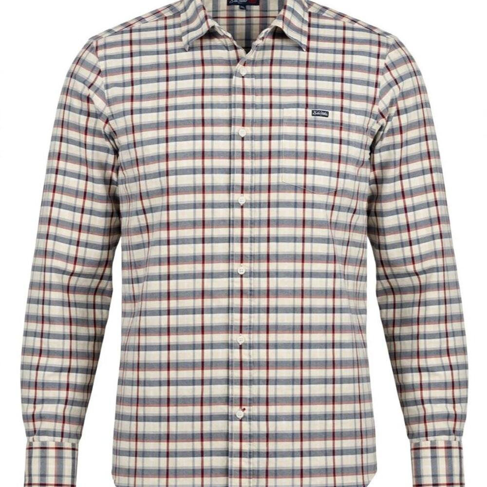 Ecko Unltd Shirt Mens XXL Plaid Long Sleeve Button Down Rhino Brand Cotton